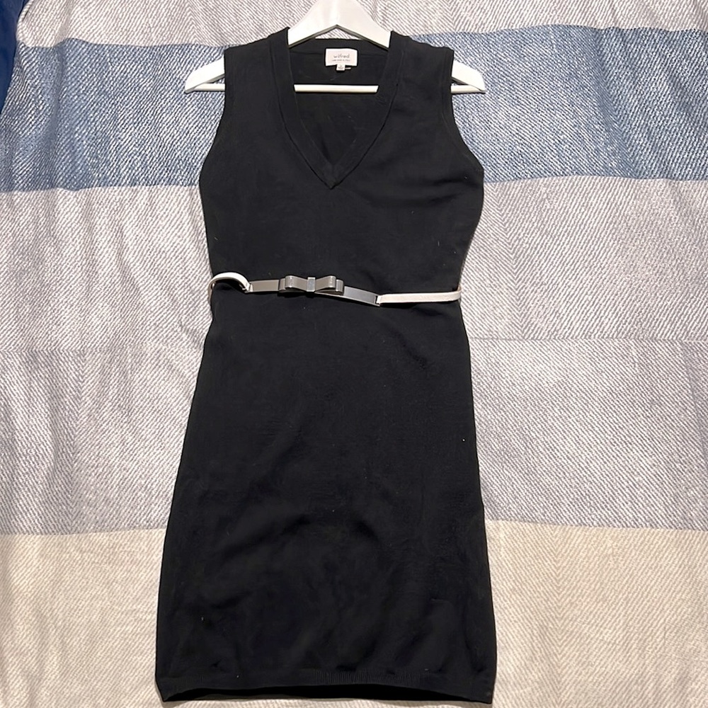 Wilfred V-neck sweater dress vest